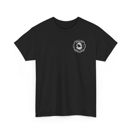 Astronaut Rescue Team 100% Cotton Tee, Durable Firefighter Work Tee, Space Center Fire Rescue Shirt, Rocket Launch First Responder Gift