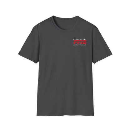 Space Center Fire Rescue T-Shirt, Firefighter Rocket Launch Tee, Fire Dept Maltese Cross Shirt, Space Lover & First Responder Gift