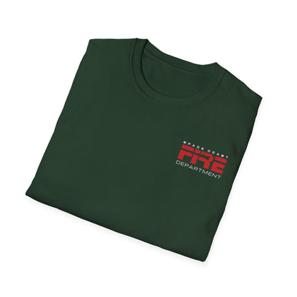 Space Center Fire Rescue T-Shirt, Firefighter Rocket Launch Tee, Fire Dept Maltese Cross Shirt, Space Lover & First Responder Gift