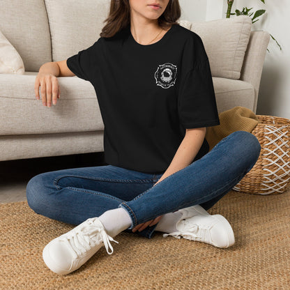 Astronaut Rescue Team Shirt, Soft Firefighter Space Tee, Maltese Cross Astronaut Helmet Graphic, Space Center Fire Rescue Gift