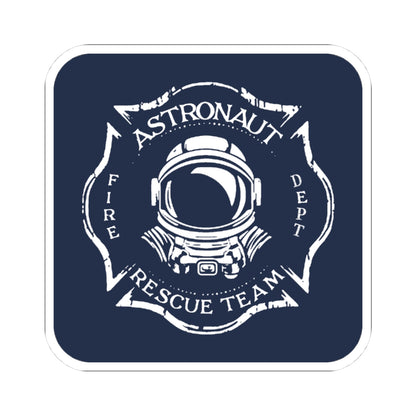 Astronaut Rescue Team Sticker 3x3