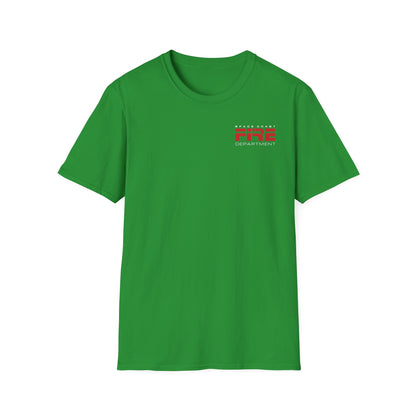 Space Center Fire Rescue T-Shirt, Firefighter Rocket Launch Tee, Fire Dept Maltese Cross Shirt, Space Lover & First Responder Gift