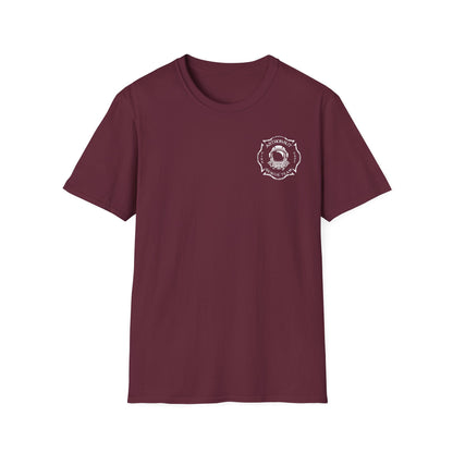 Astronaut Rescue Team Shirt, Soft Firefighter Space Tee, Maltese Cross Astronaut Helmet Graphic, Space Center Fire Rescue Gift
