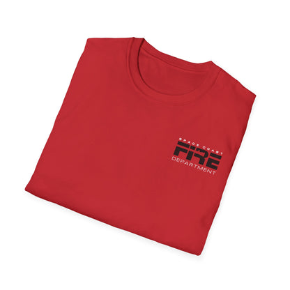 Space Center Fire Rescue T-Shirt, Firefighter Rocket Launch Tee, Fire Dept Maltese Cross Shirt, Space Lover & First Responder Gift