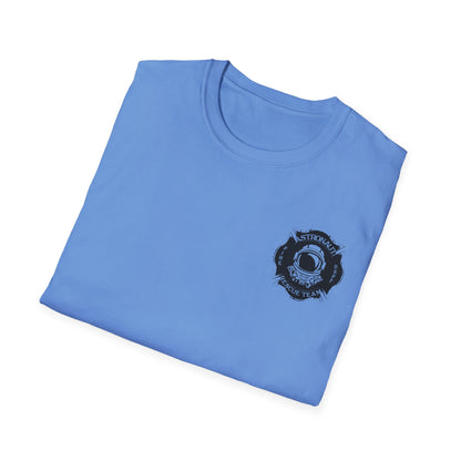 Astronaut Rescue Team Shirt, Soft Firefighter Space Tee, Maltese Cross Astronaut Helmet Graphic, Space Center Fire Rescue Gift