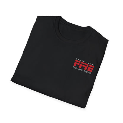 Space Center Fire Rescue T-Shirt, Firefighter Rocket Launch Tee, Fire Dept Maltese Cross Shirt, Space Lover & First Responder Gift