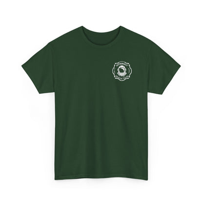 Astronaut Rescue Team 100% Cotton Tee, Durable Firefighter Work Tee, Space Center Fire Rescue Shirt, Rocket Launch First Responder Gift