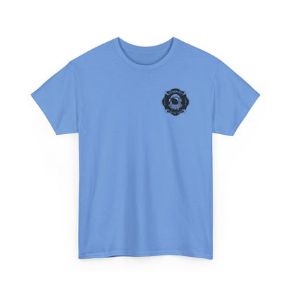 Astronaut Rescue Team 100% Cotton Tee, Durable Firefighter Work Tee, Space Center Fire Rescue Shirt, Rocket Launch First Responder Gift