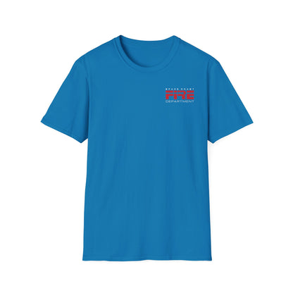 Space Center Fire Rescue T-Shirt, Firefighter Rocket Launch Tee, Fire Dept Maltese Cross Shirt, Space Lover & First Responder Gift
